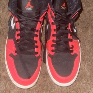 Jordan 1s retro high orange and black size 10
